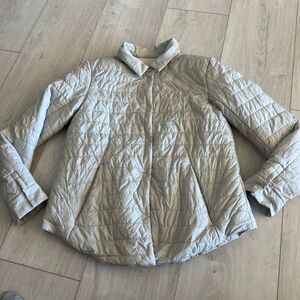 Lululemon Women's Switch Please Shacket Silverstone Puffer Reversible Jacket siz